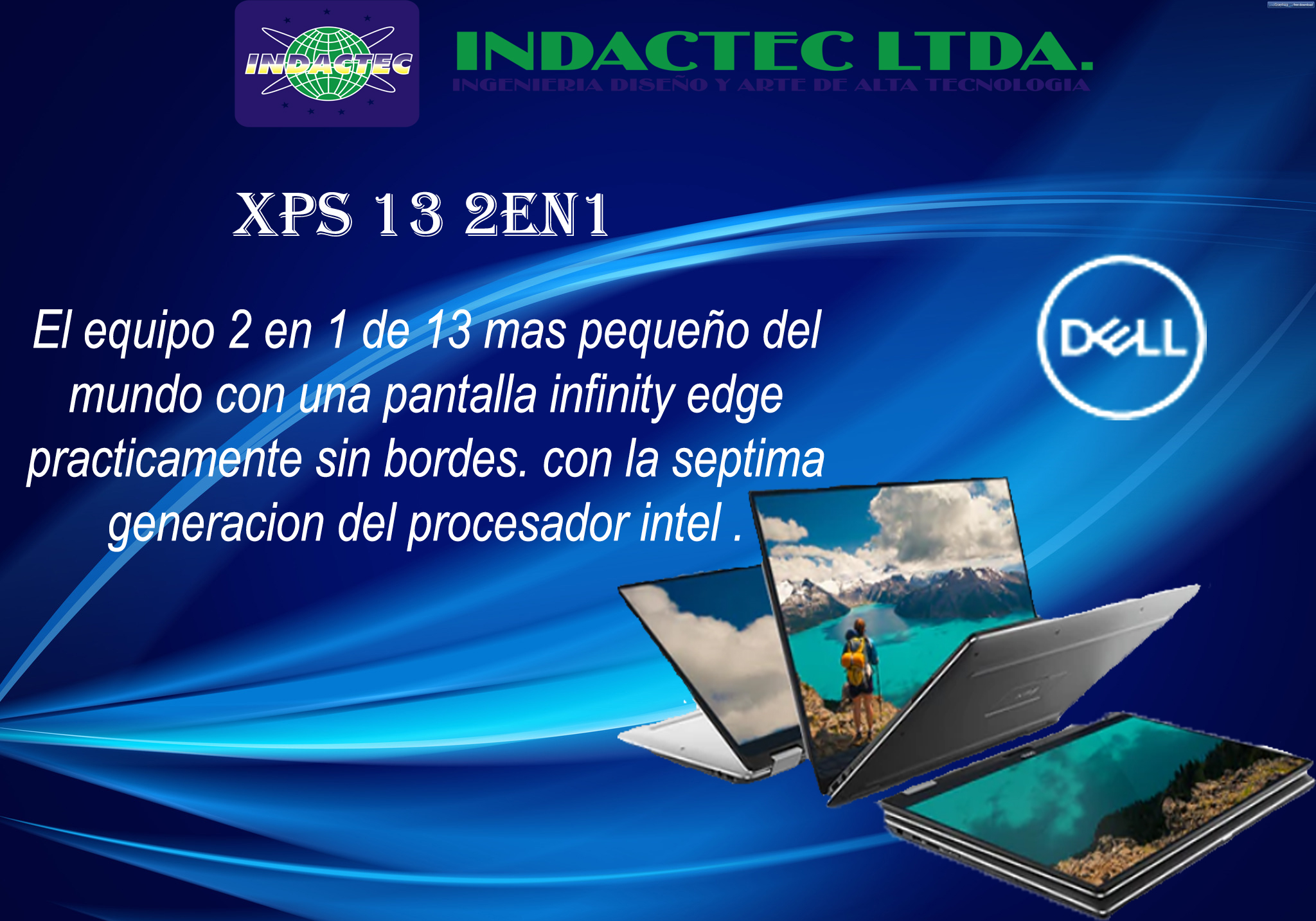 XPS 13" 2en1 Dell